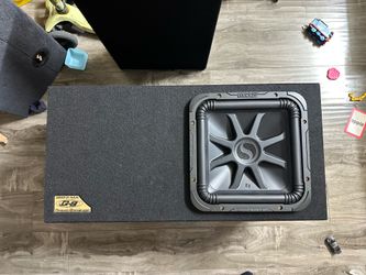 Kicker L7S 12” Subwoofer in Ported Box