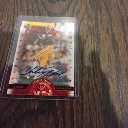 Auto CHARLEY TAYLOR redskins Wide Receiver 