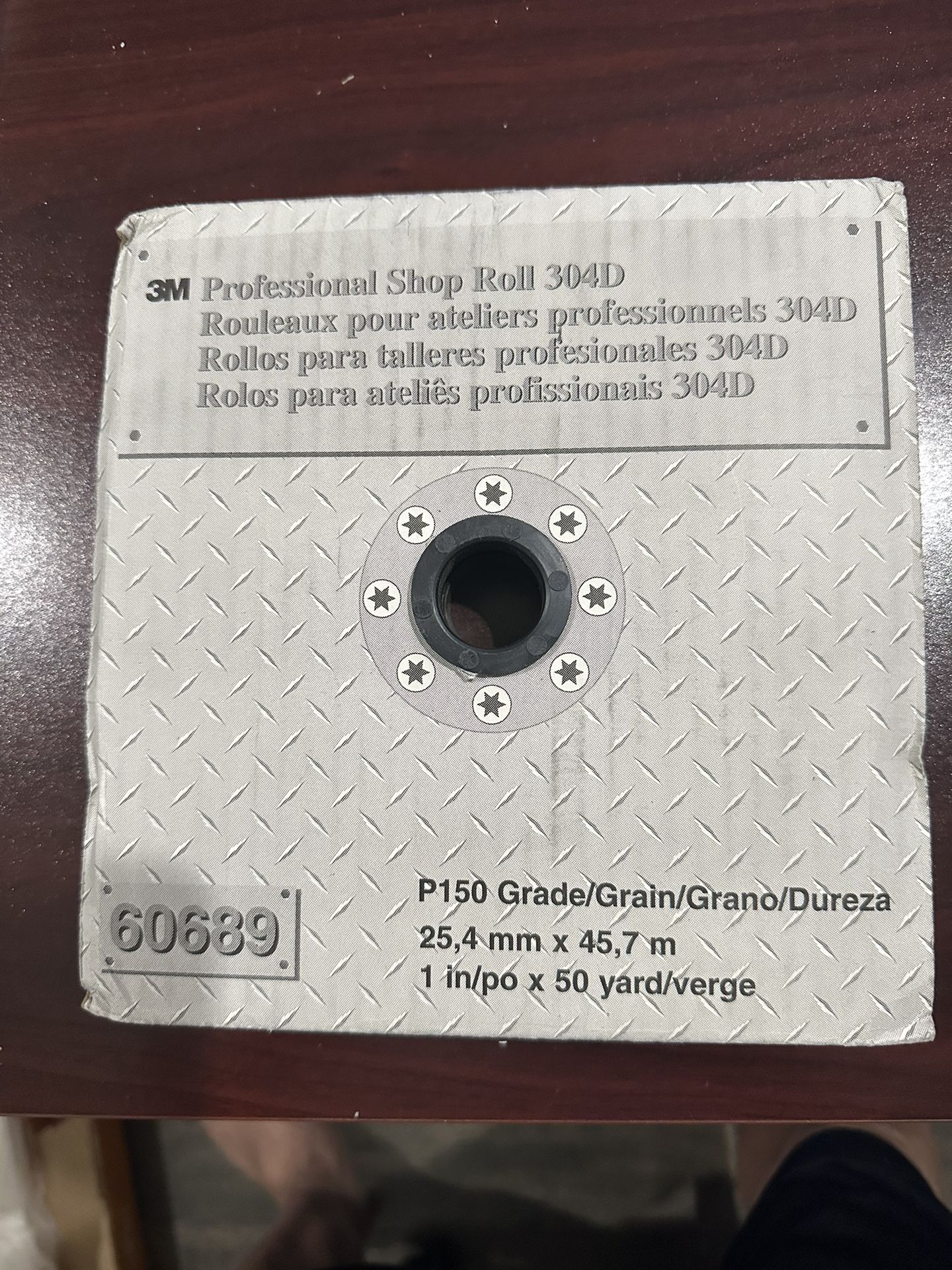 3M Shop Roll 304D. P150 Grade