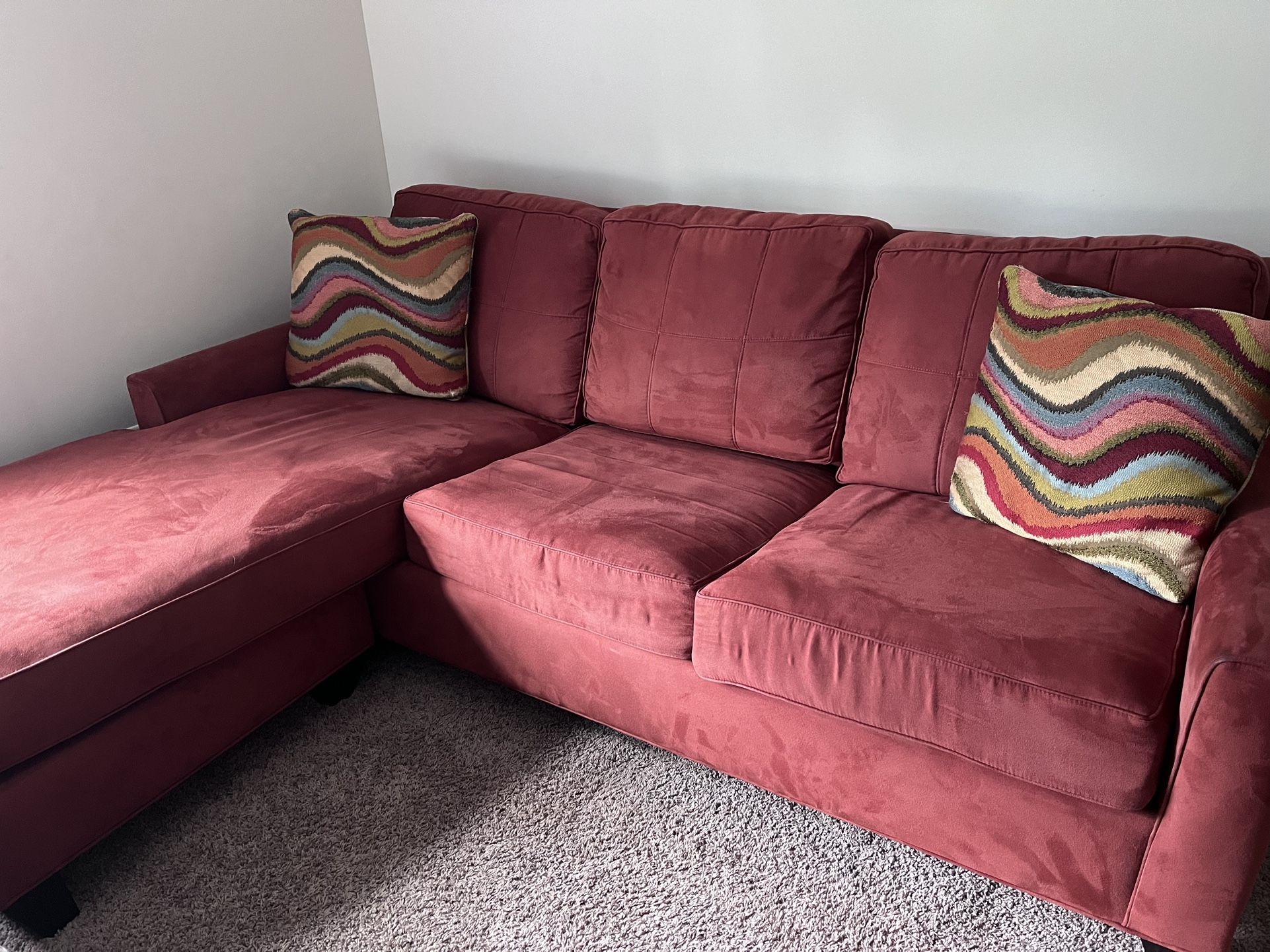 Sofa/bed Chedron Color, Very Comfy.
