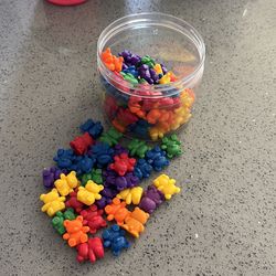 Teddy bear counter for math, color etc