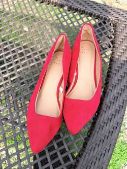 A New Day Red Pointed Toe Heels Women’s Size 7.5