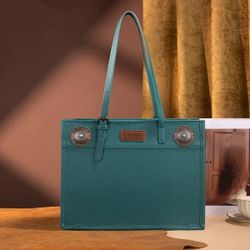 Women Tote Bag Turquoise 🆕 In Package 