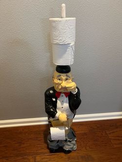 Funny Statue Bathroom Toilet