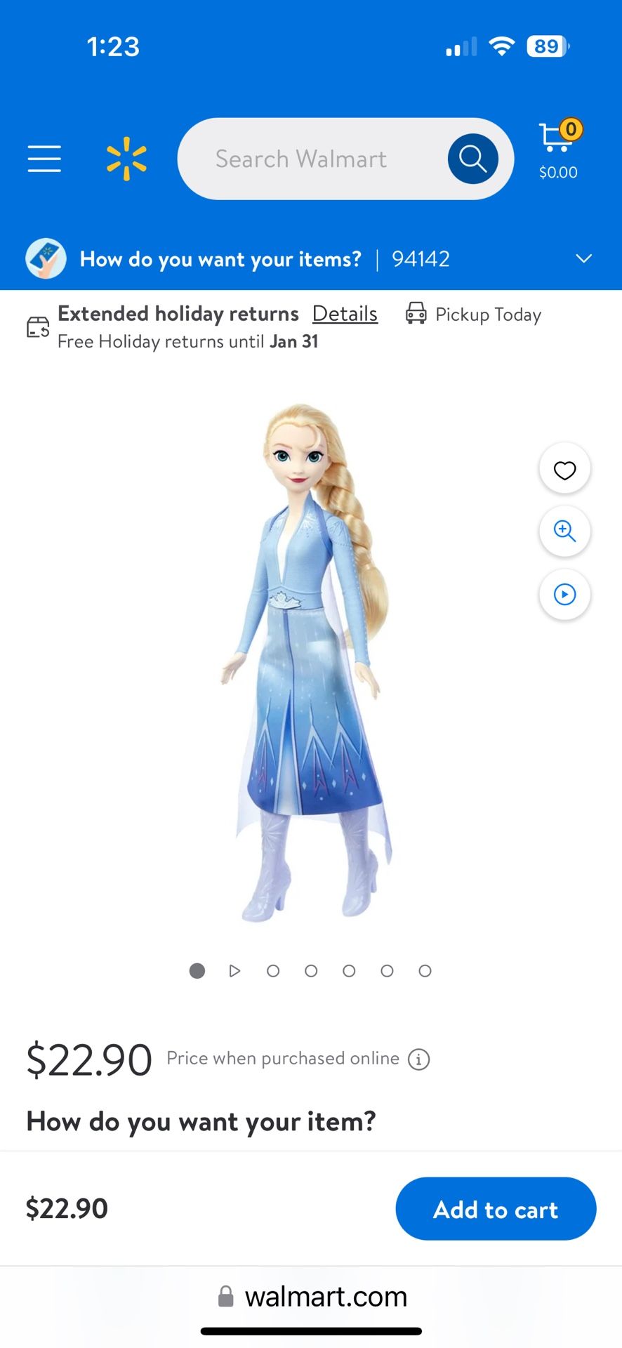 Disney Elsa Dolls
