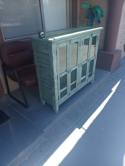 Nice Cabinet Furniture Showcase Rustic Wood Look