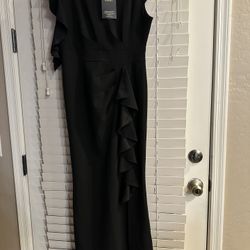Woosea Brand New Formal Black Dress Size Large 