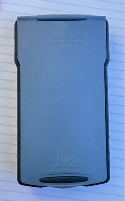 Calculated Industries; Armadillo Gear; Calculator Hard Case (Black/Gray) 5022-2