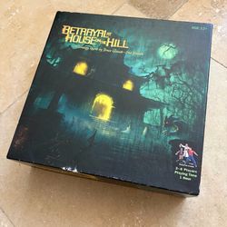 Betrayal at House on the Hill Board Game Complete