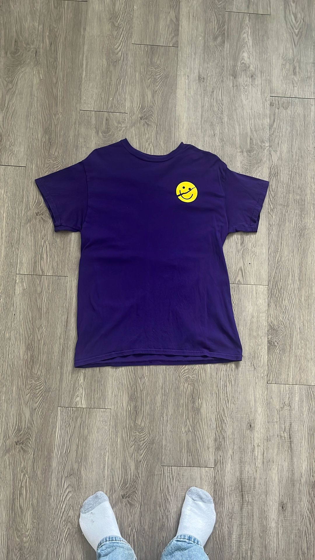 Purple Hardcore Happiness Men’s T Shirt
