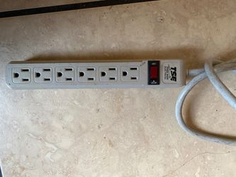 TSE power tap 6 outlets 3 f long