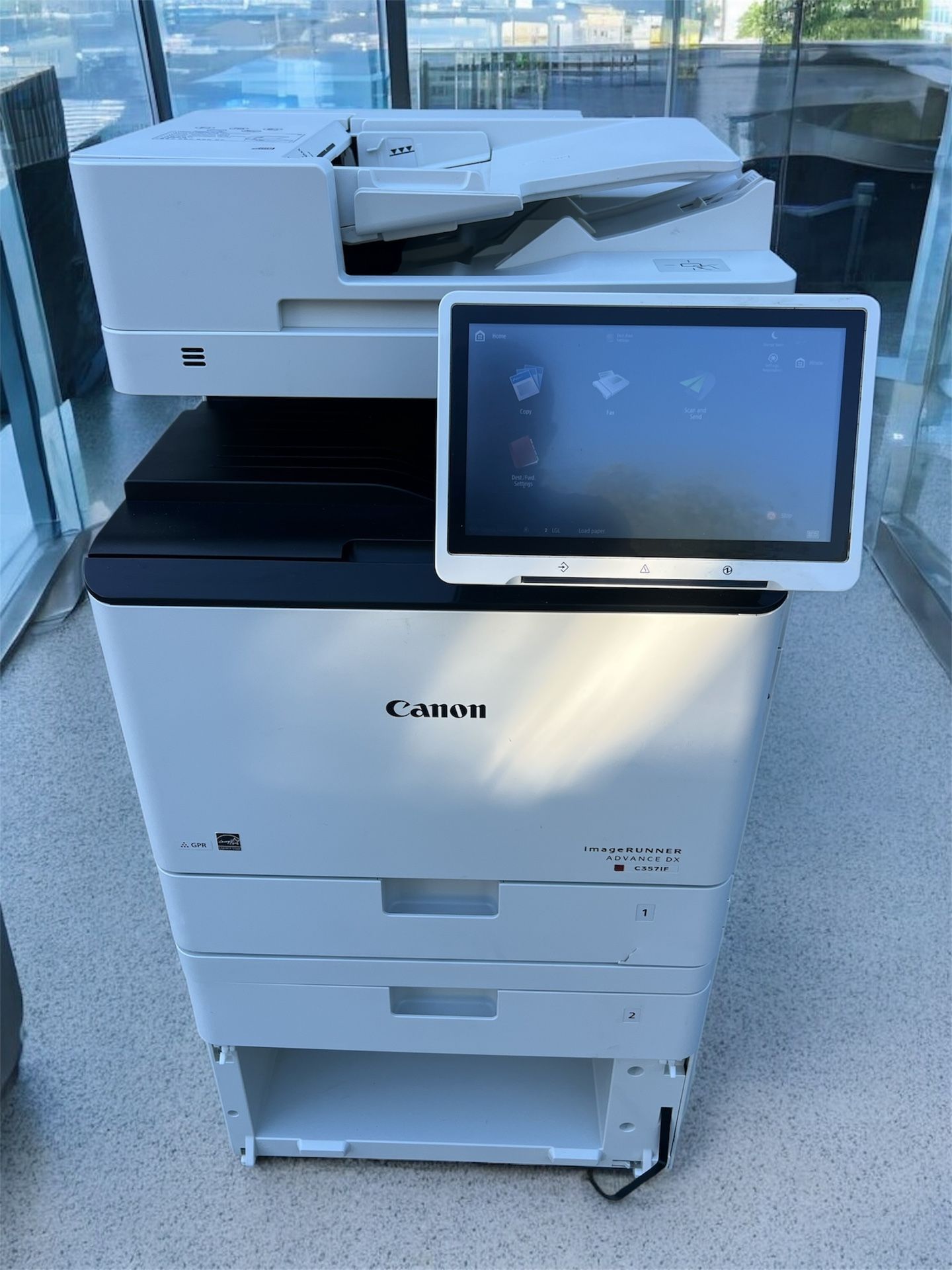 Canon C357if Color Copier,scanner,printer,fax,with Stand