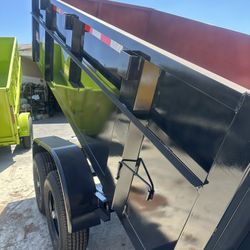 Dump Trailer 8x12x3 12000lb $6500 Cash Card
