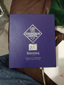 Edinburgh Crystal Goblets