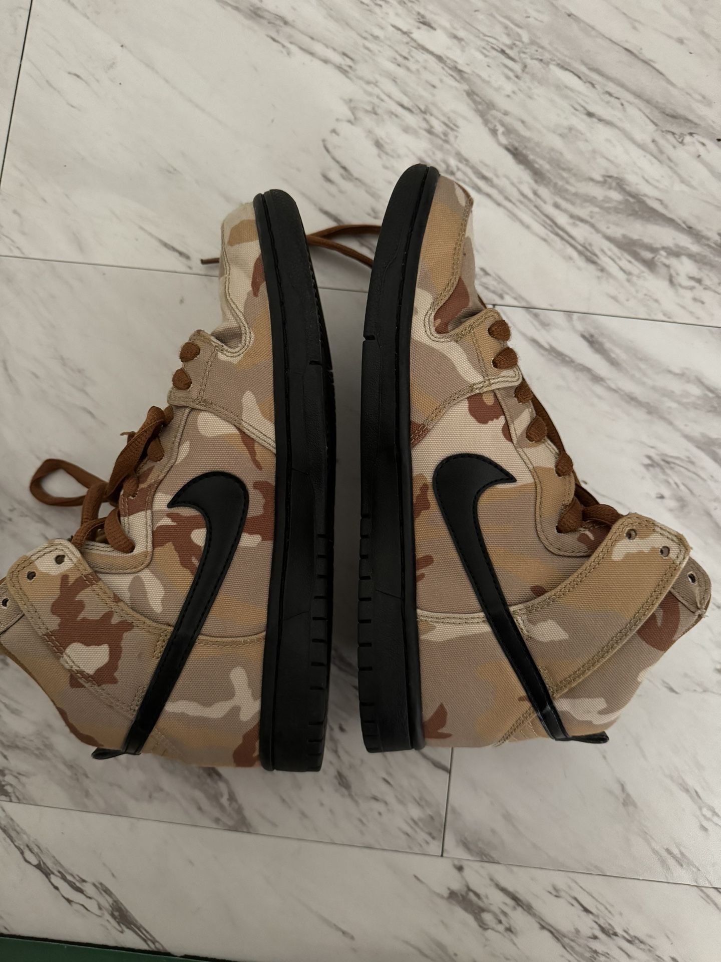 HOT Nike Sb Dunk High Pro Desert Camo Nike SB Dunk High Pro