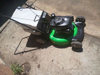 Lawn boy powered by Honda