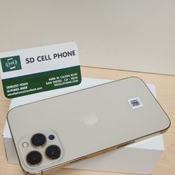 iPhone 13 Pro Max 128 GB Gold Unlocked For Any Carrier 