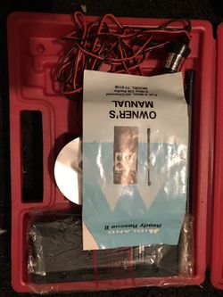 Hand held cb new in box, fatbob cover