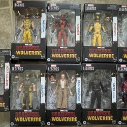 Marvel Legends Deadpool And Wolverine Wave 1 And 2 