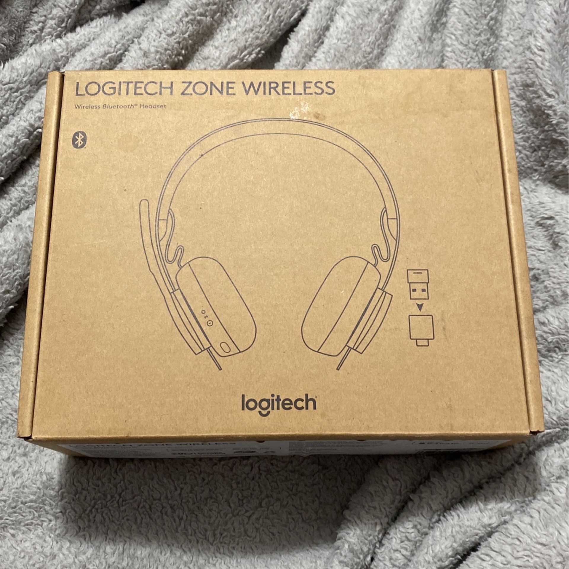Logitech zone wireless headphones