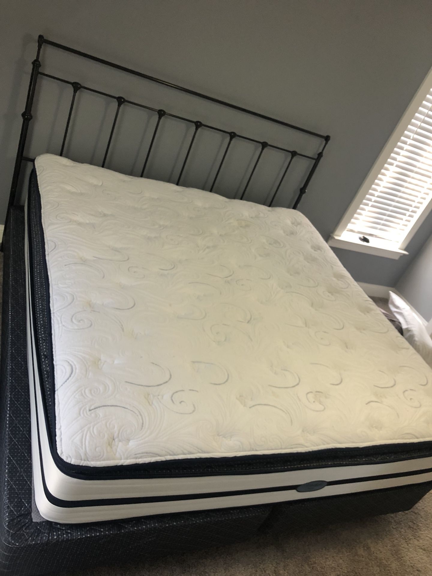 King mattress and box spring