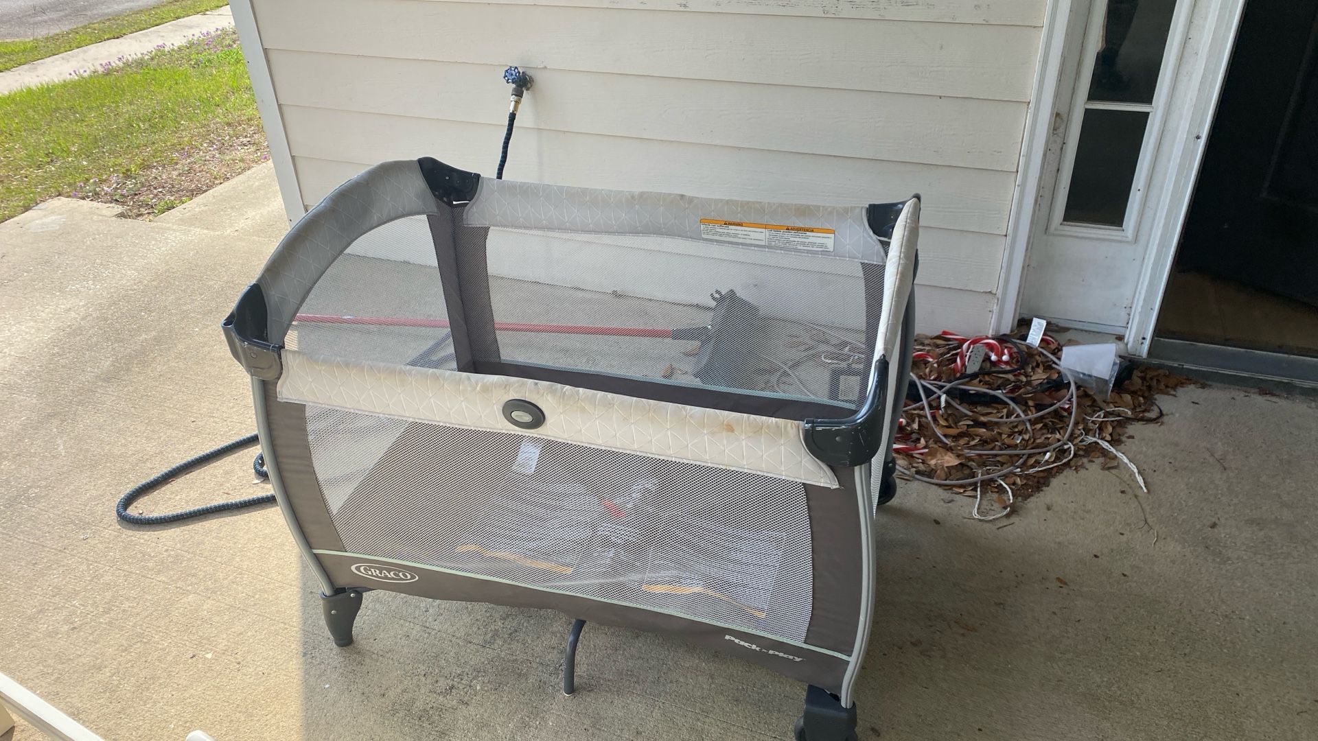 Pack N Play + Sleeping Mat + Fitted Sheet