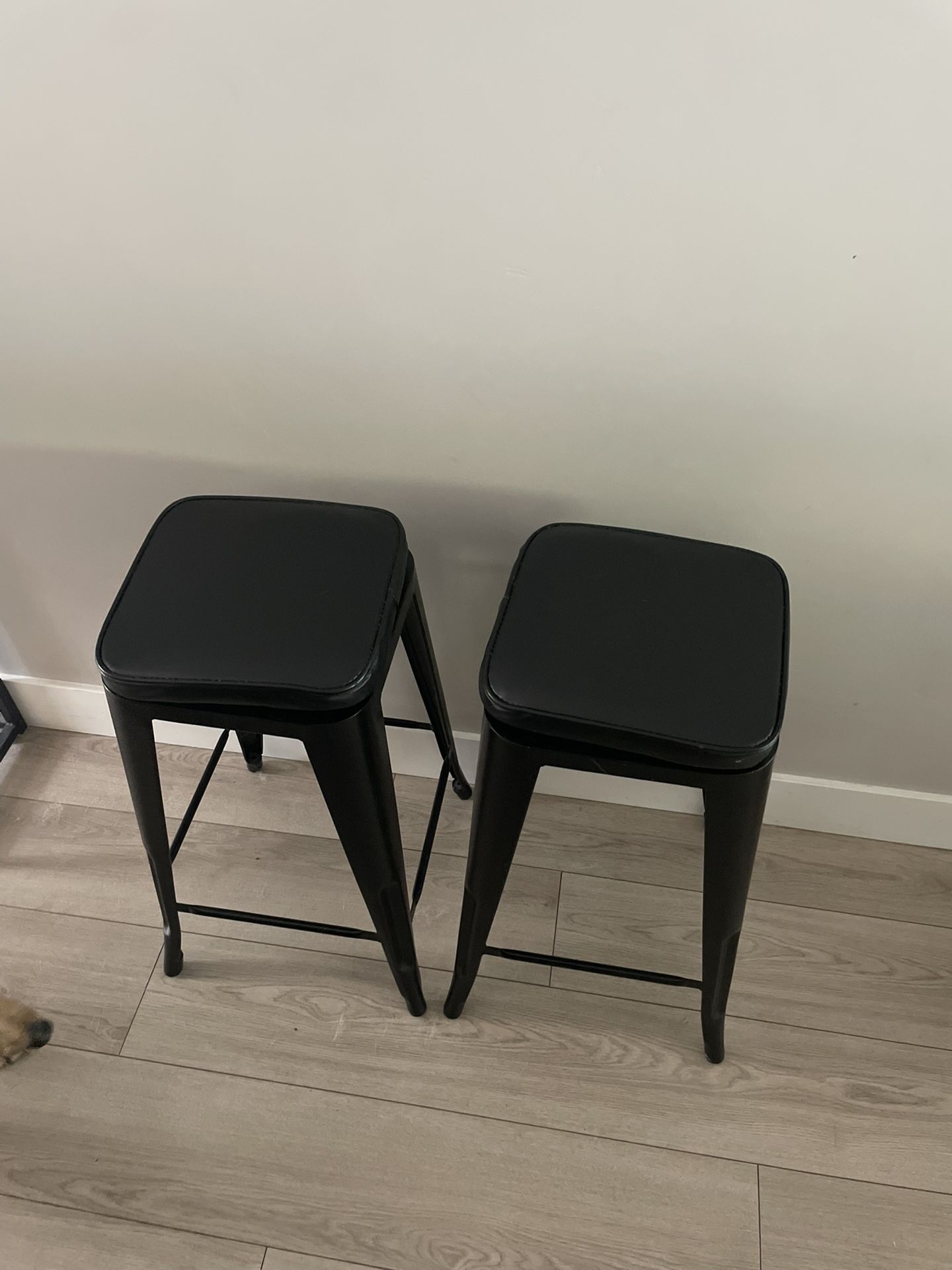 Two Swivel Barstools