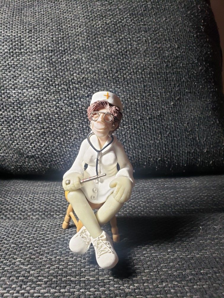 Rare Family Of Friends Nurse (Old Lady) Diana Manning Limited Edition.....no original box. This perfect for a gift for a medical personal
