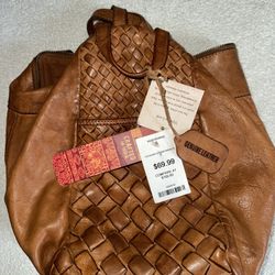 Leather Sak Bag 