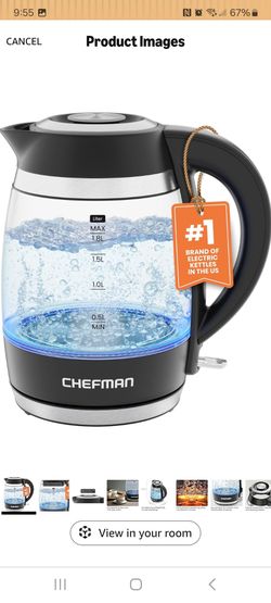 Chefman Electric kettle new in box pick up in pomona $25