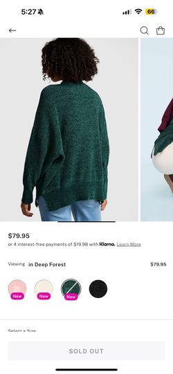 chenille crewneck pull over( victoria secret)