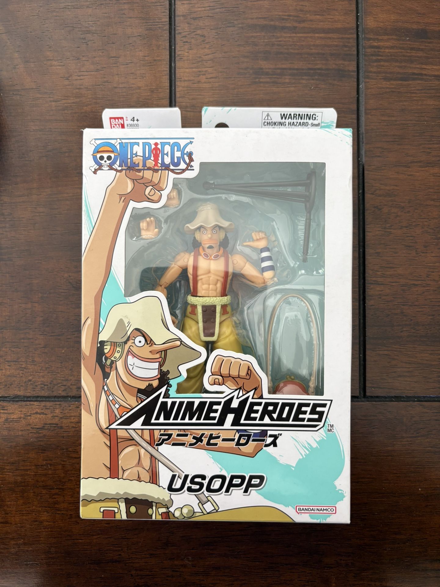 Bandai One Piece Anime Heroes Usopp Action Figure NEW