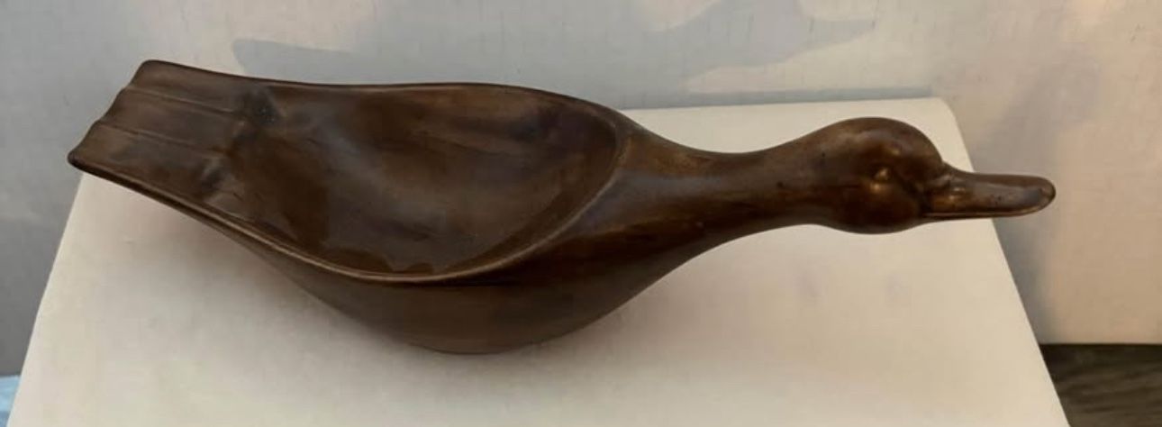 ash tray cigarette ceramic duck display unique vintage