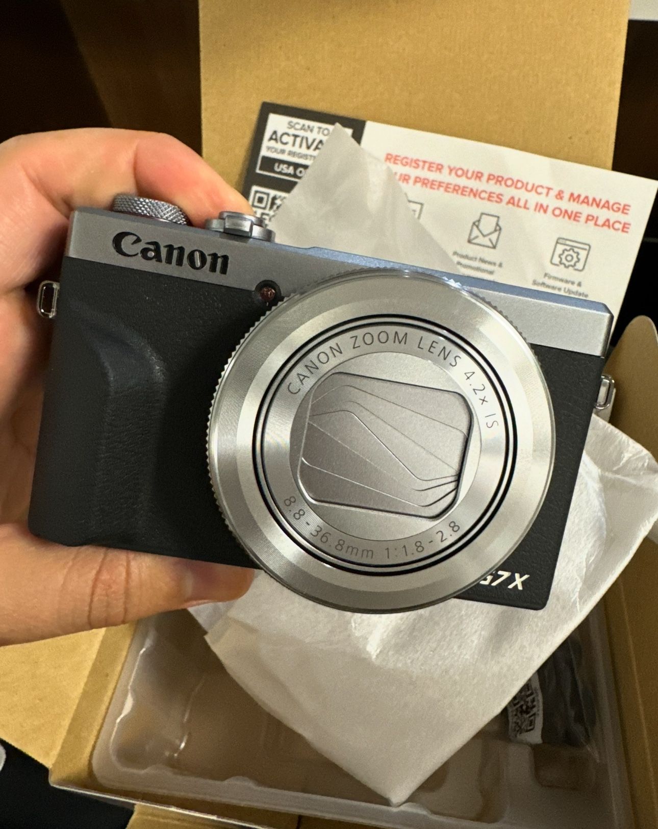Canon G7X Mark iii