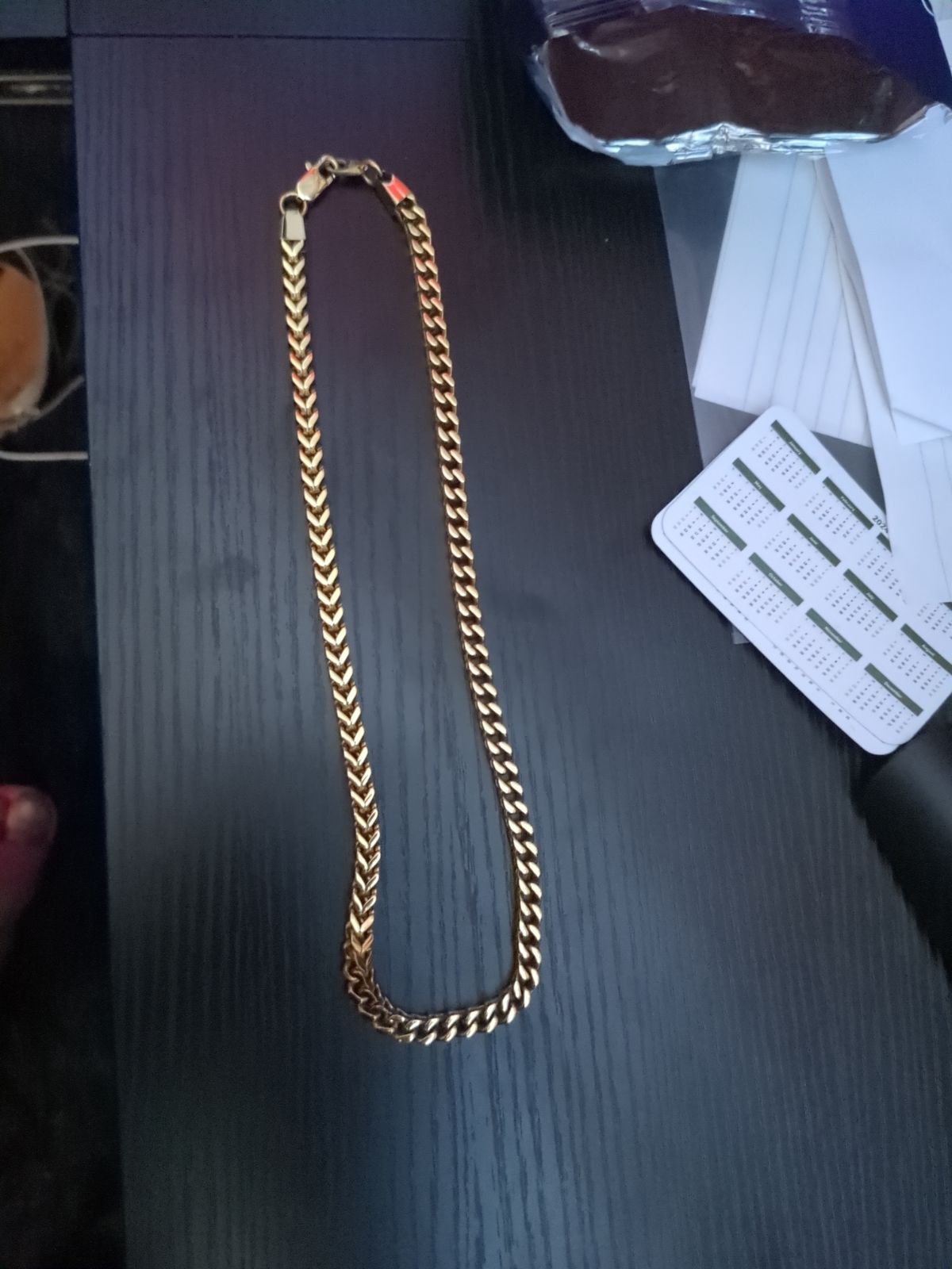 Figaro 20 Inch GLD Chain 18k Gold plated 