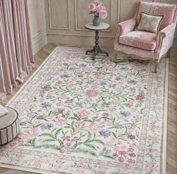 8x10 Pink/purple Area Rug 