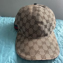 Gucci Canvas Baseball Hat Authentic