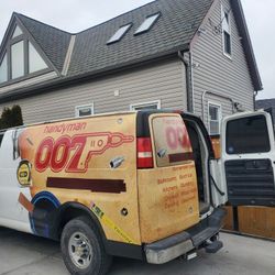 Van ladder rack I took off chevy express 2500