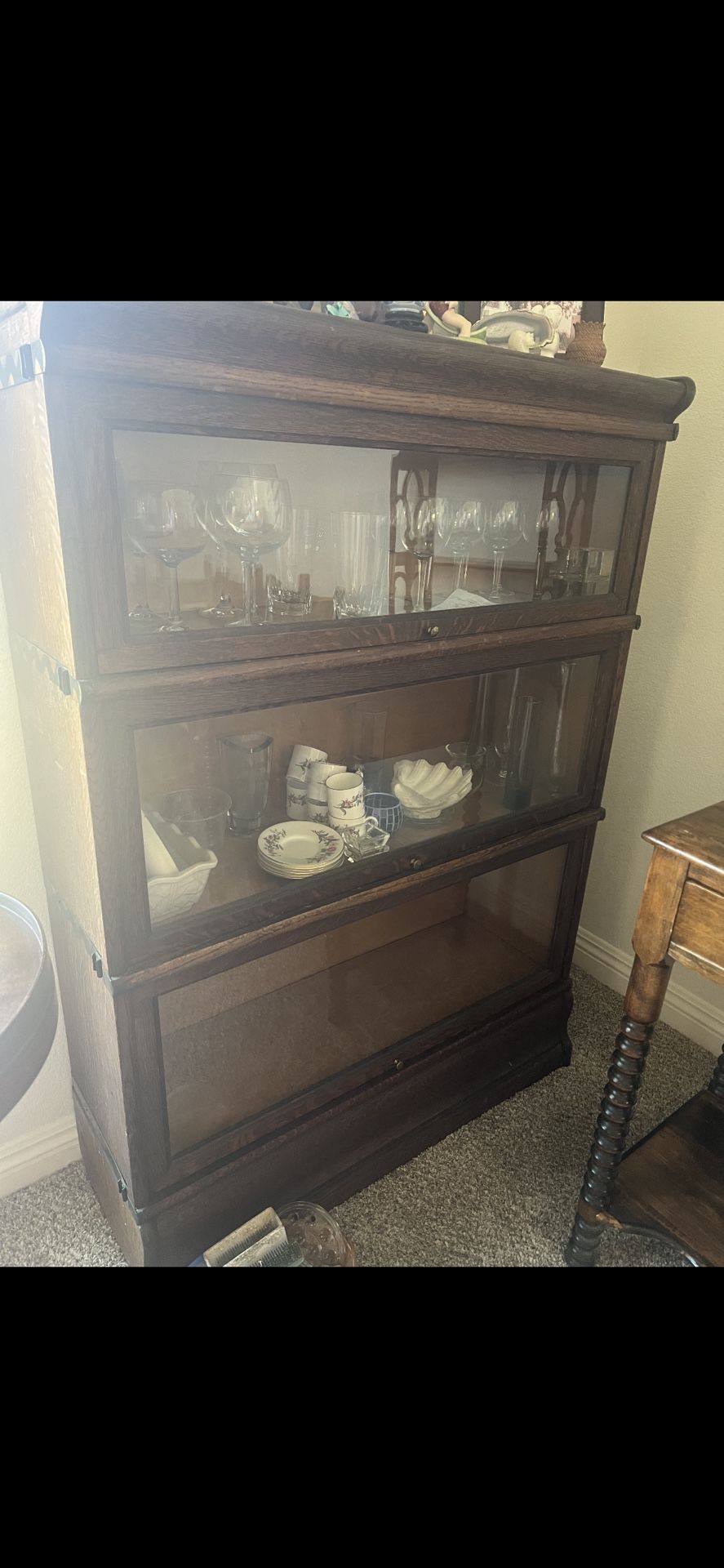 πβ€οΈVintage Barrister Bookcase