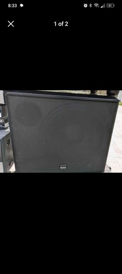 Boston Acoustics XB4 Powered Subwoofer Featuring BassTrac