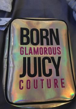 Juicy couture makeup and brush holder