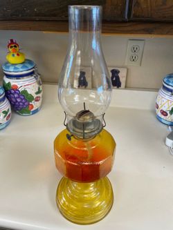 Vintage Oil Lamp