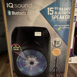 15" Bocina Bluetooth / 15" Bluetooth Speaker 