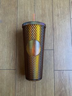 Starbucks Orange Studded Tumbler