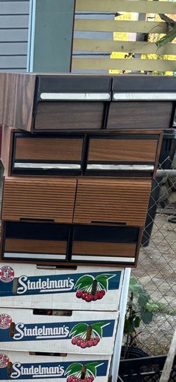 Vintage  Video Cassette Cabinet 
Holds 24 VHS Tapes
I got 4 Left 

$30 EACH