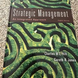 strategic management charles hill book 8th Edition