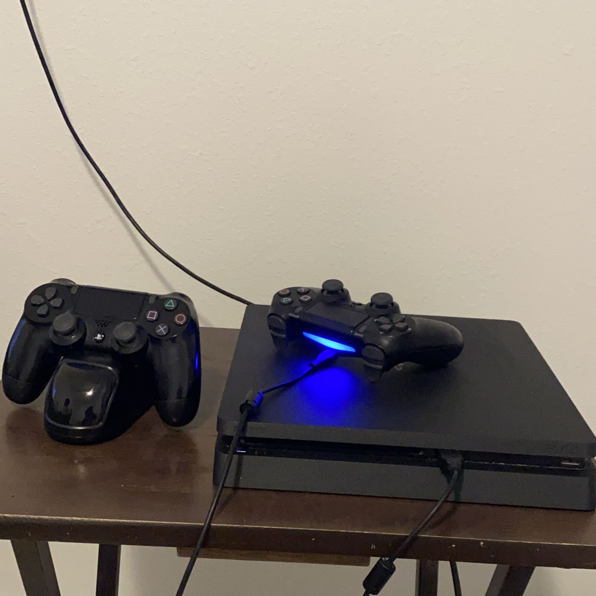 PlayStation 4 Console with 2 Controllers