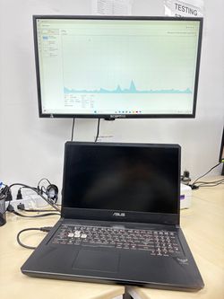 Asus FX705DT Ryzen 5 8GB 512GB GTX 1650 Laptop - Damaged Screen For Parts