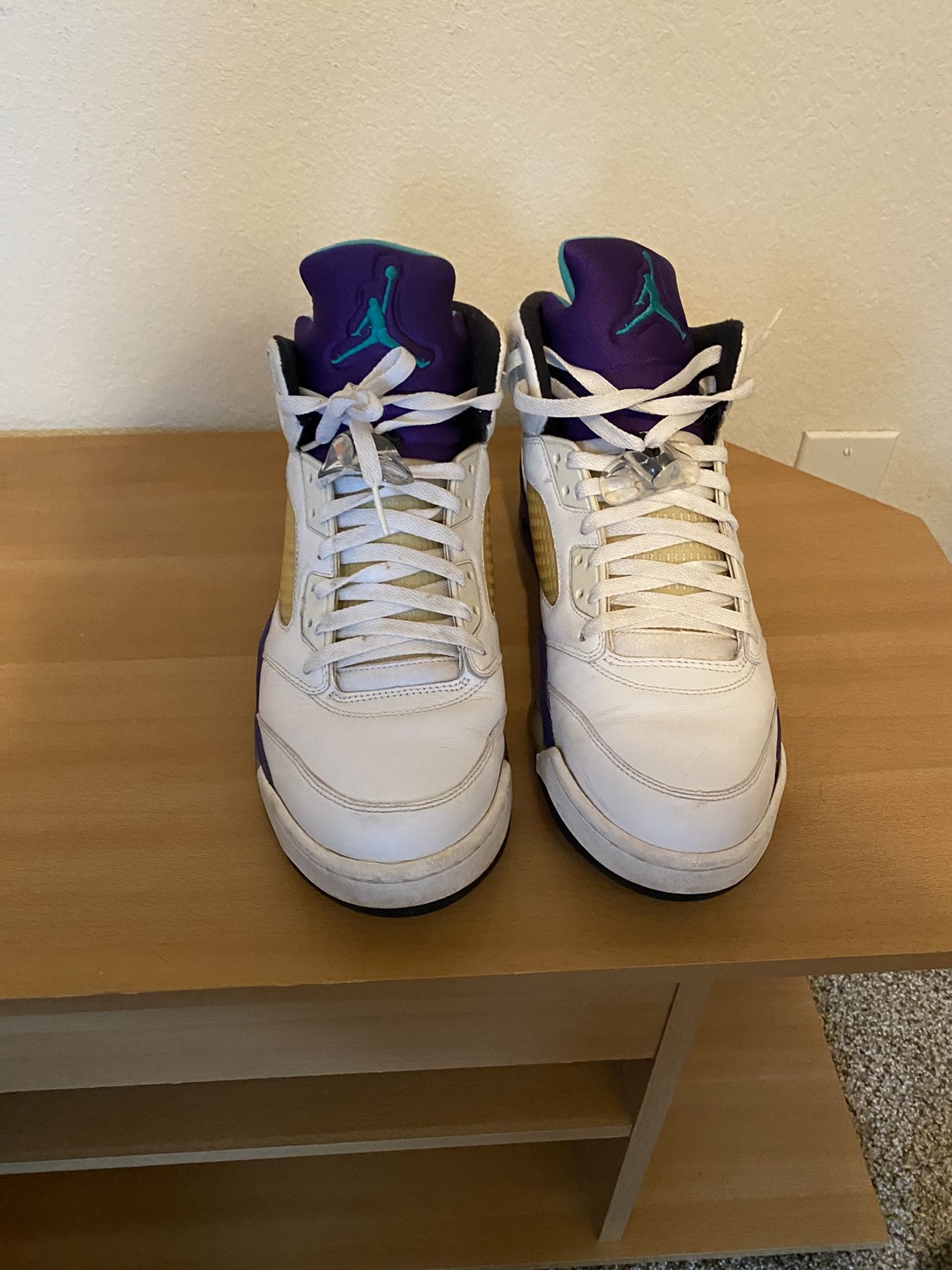 2006 Nike Air Jordan Grape 5 size 12