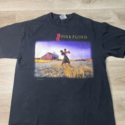 Vtg 90s Pink Floyd A Collection Of Great Dance Songs Album Promo T-shirt XL